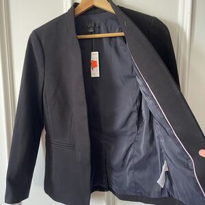 Black J Crew Blazer / Suit Jacket Size 0 NTW